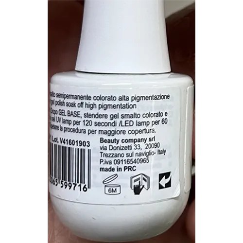 Jessie Milano - Gel vernis à ongles