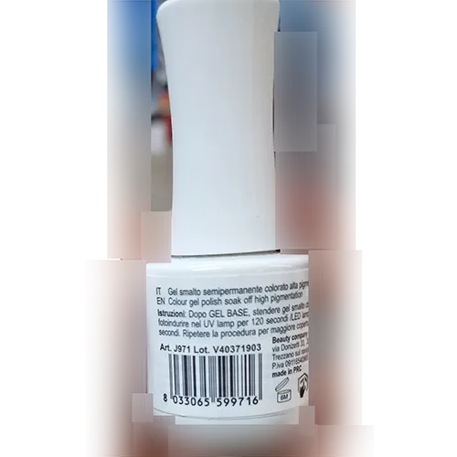 Jessie Milano - Gel vernis à ongles