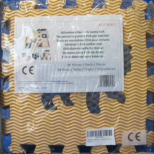 ASENME - Tapis de jeu de puzzle