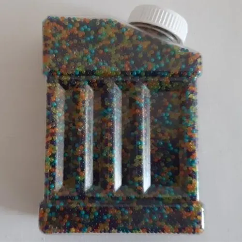 Perles d'eau multicolores, qui poussent lorsqu'elles sont immergées dans l'eau, destinées à être utilisées comme munitions dans un fusil jouet, 250 g.