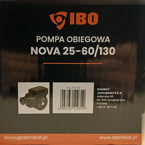 IBO - Pompe à eau