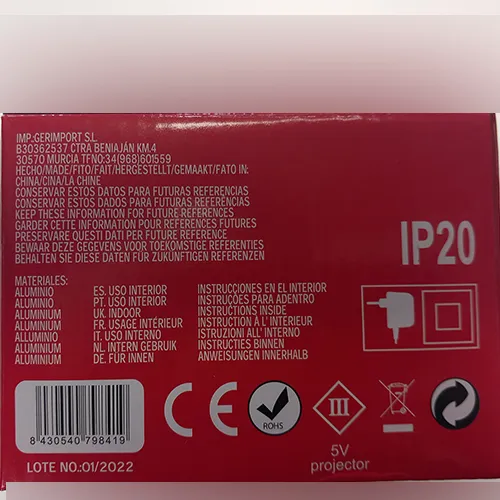 (Gerimport), G - Projecteur laser