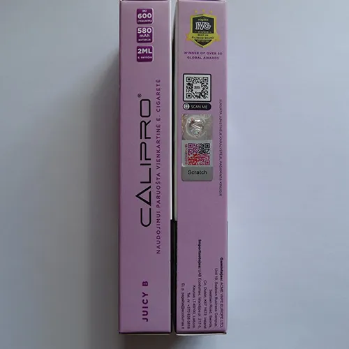CALIPRO - Cigarette électronique jetable