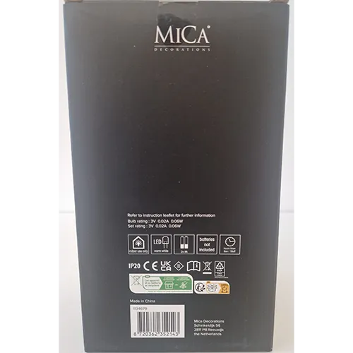 MICA - Bougie LED