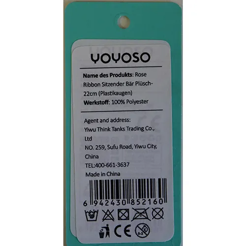 YOYOSO - Jouet souple