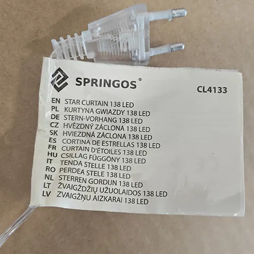 SPRINGOS® - Chaîne d'éclairage