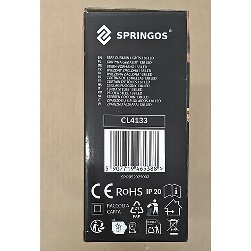 SPRINGOS® - Chaîne d'éclairage