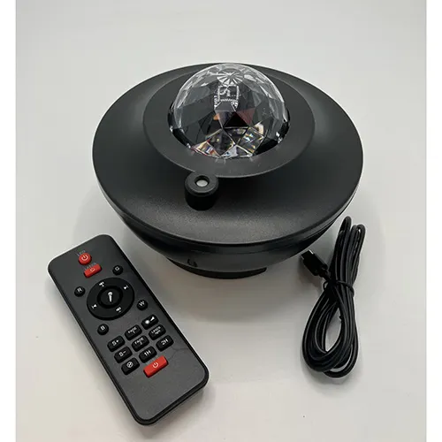 Projecteur étoilé noir.