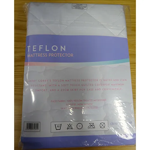 Protecteur de matelas en téflon.