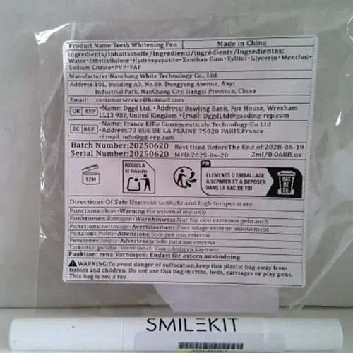 Smilekit - Stylo de blanchiment des dents