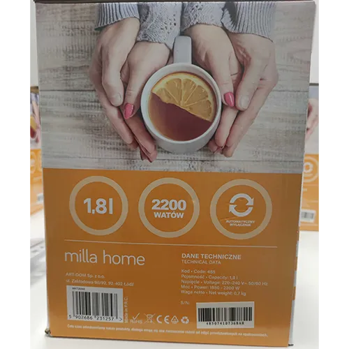 Milla Home - Bouilloire électrique