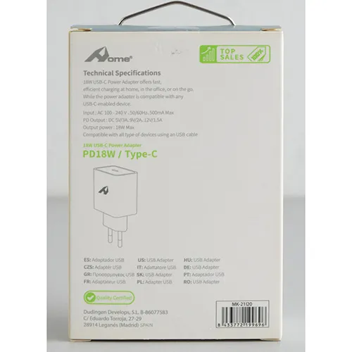 Home - Chargeur USB