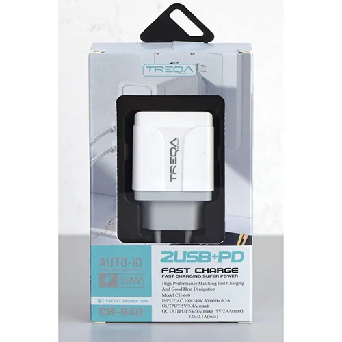 TREQA - Chargeur USB