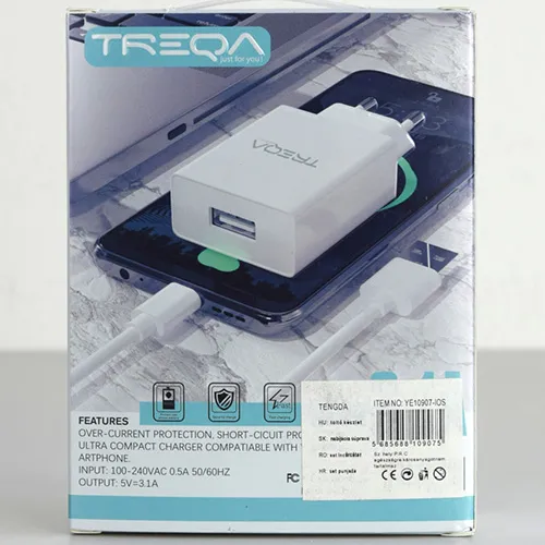 TREQA - Chargeur USB