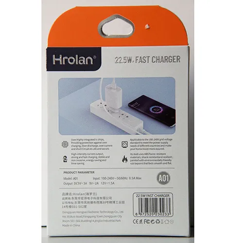 Hrolan - Chargeur USB