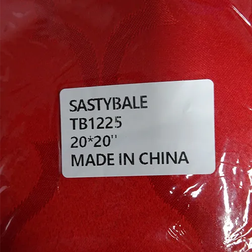 Sastybale - Serviette en tissu