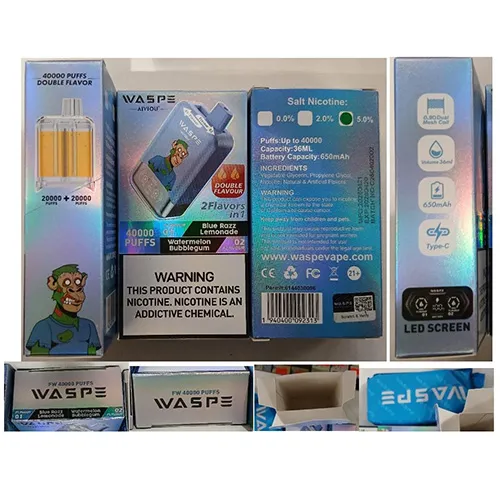 WASPE AIVIOU - Cigarette électronique jetable