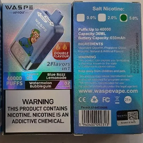 WASPE AIVIOU - Cigarette électronique jetable