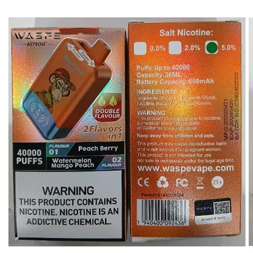 WASPE AIVIOU - Cigarette électronique jetable