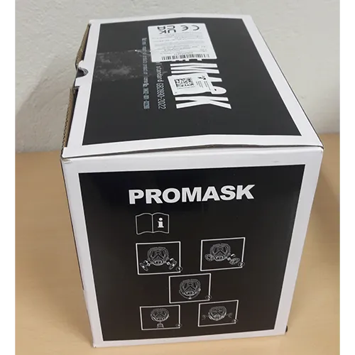 masque respiratoire, commercialisé sous le nom de «masque respiratoire intégral avec filtre 6001, masque antipoussière pour la protection contre les particules fines, masque de peinture pour gaz, vapeurs, résine époxy, peinture par pulvérisation, produits chimiques, ponçage, travaux de construction, industrie».