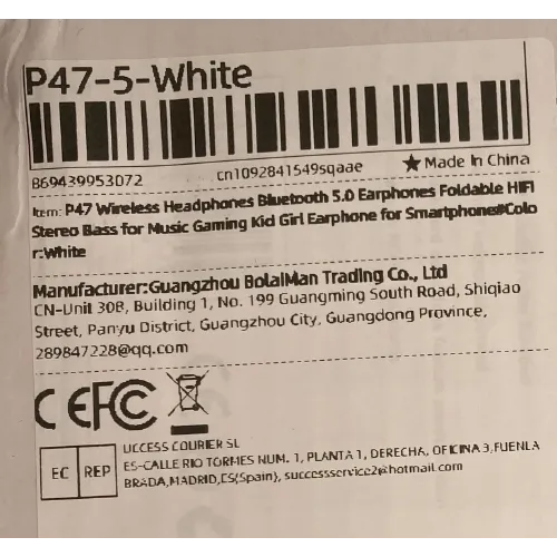 Casque sans fil