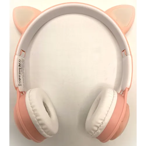 Casque sans fil sous forme d'oreilles de chat.